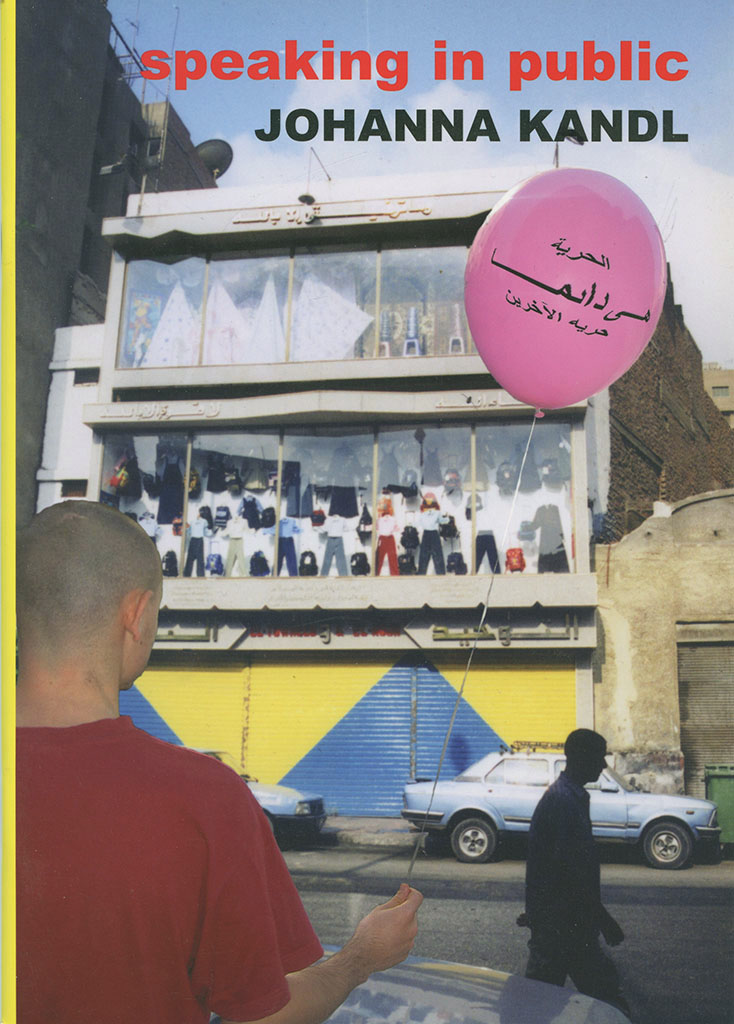 Speaking in Public. Johanna Kandl